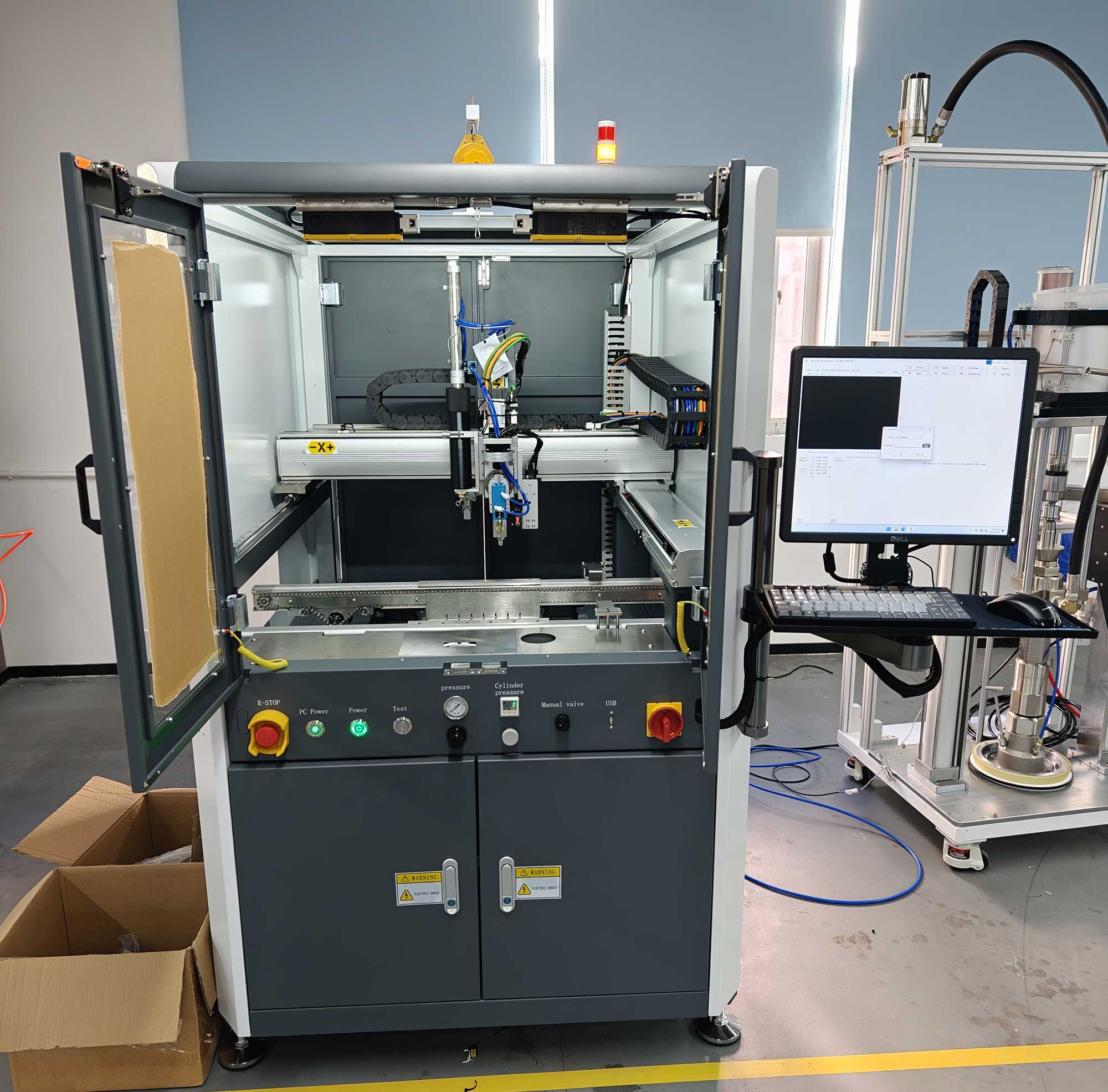 adhesive-supply-and-dispensing-machine-system