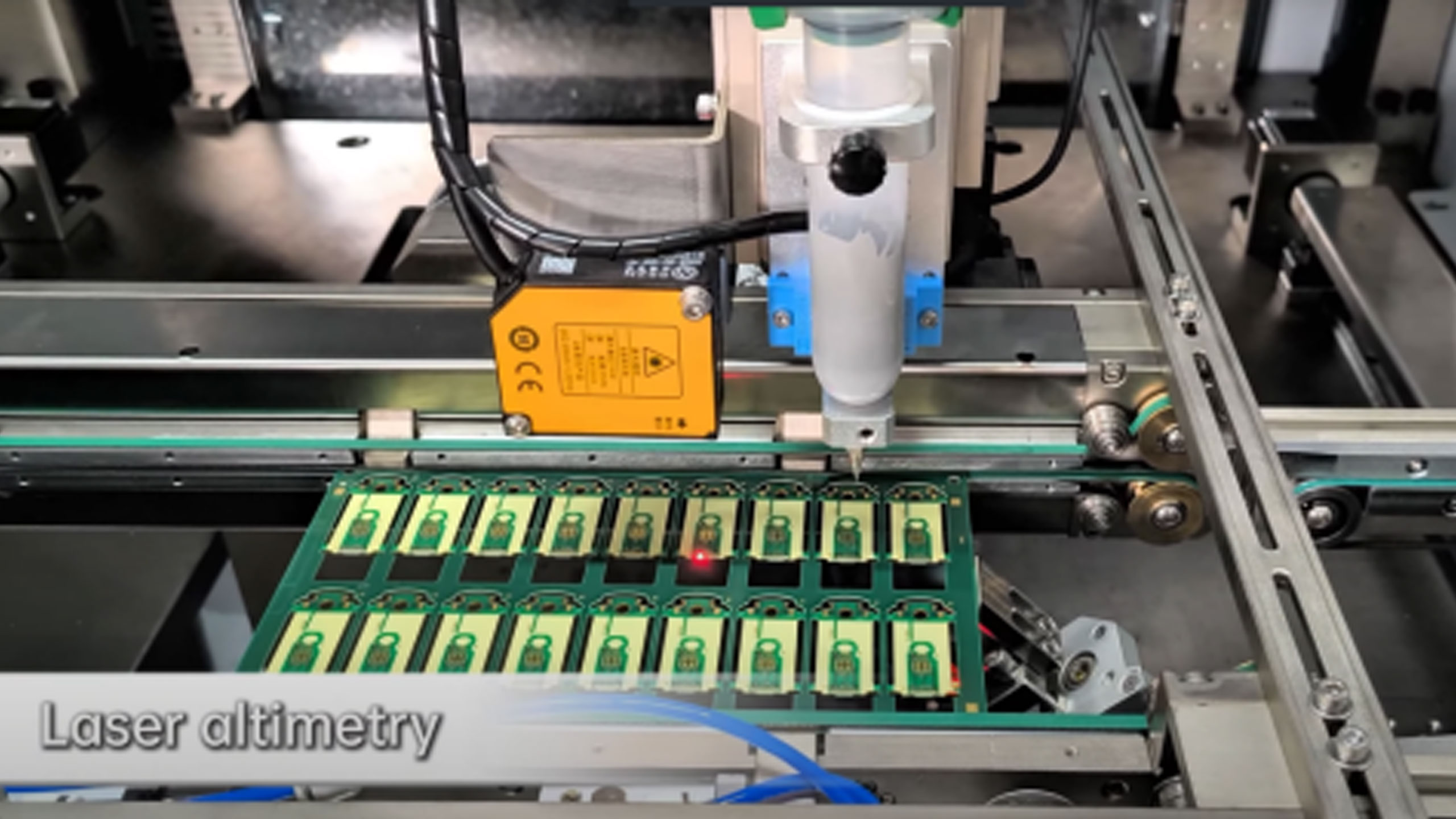 glue barrel to dispense solder paste.